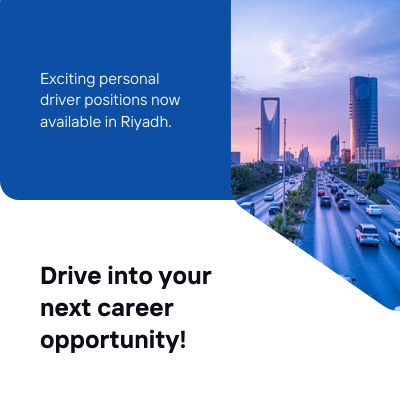 Personal Driver Job Opportunities in Riyadh, Saudi Arabia