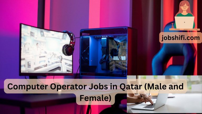 Computer Operator Job for Female Candidates in Doha, Qatar - Apply Now for Data Entry and IT Management Roles