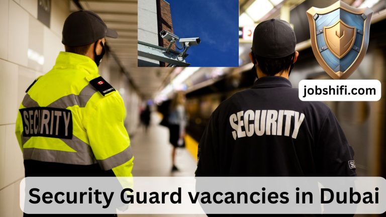 Security Guard and CCTV Operator monitoring surveillance footage in Dubai