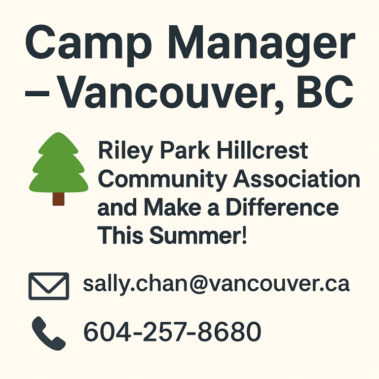 Camp Manager Jobs in Vancouver – Seasonal Summer Camp Employment Opportunities in Canada