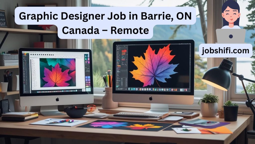 Remote Graphic Designer working from home in Barrie, Ontario for Northlake Financial