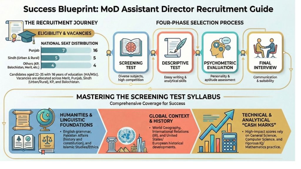 The MOD Assistant Director (BS-17) Recruitment Guidelines